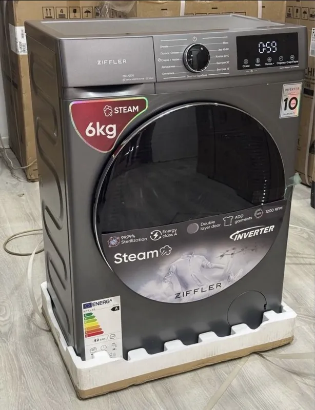 Турецская стиральная машина от фирмы 6 кг Ziffler kir moshina 8kg 1 Турецская стиральная машина от фирмы 6 кг Ziffler kir moshina 8kg 1