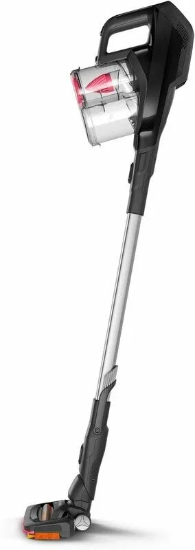 Вертикальный пылесос Philips FC6722 SpeedPro (черный/красный) — фото 3