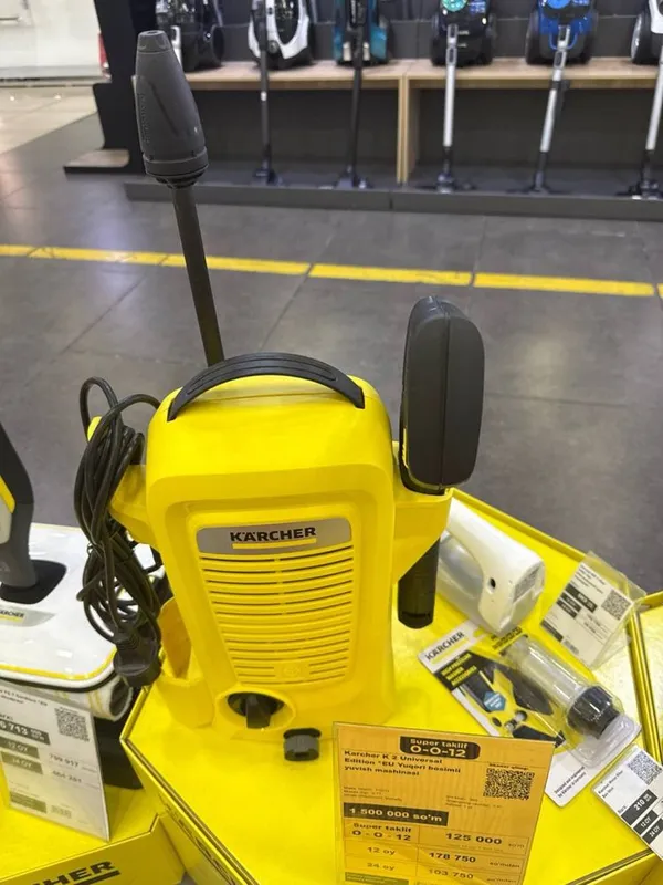 karcher k2 каробкаси йок идеал 2-3 марта ишлатим факат 1