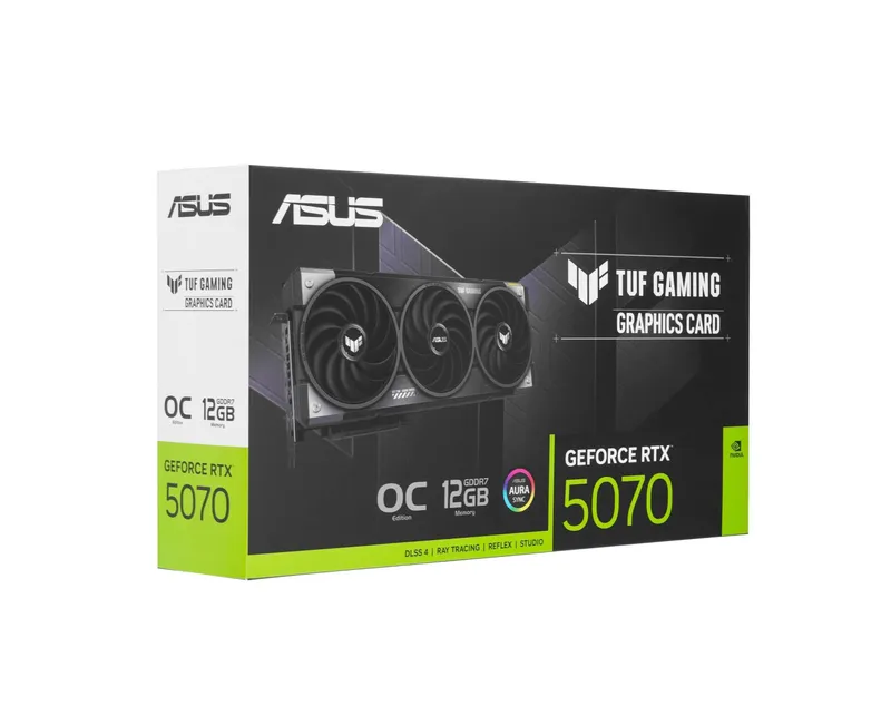 - Видеокарта ASUS TUF Gaming GeForce RTX 5070 OC 12GB GDDR7 4 - Видеокарта ASUS TUF Gaming GeForce RTX 5070 OC 12GB GDDR7 4