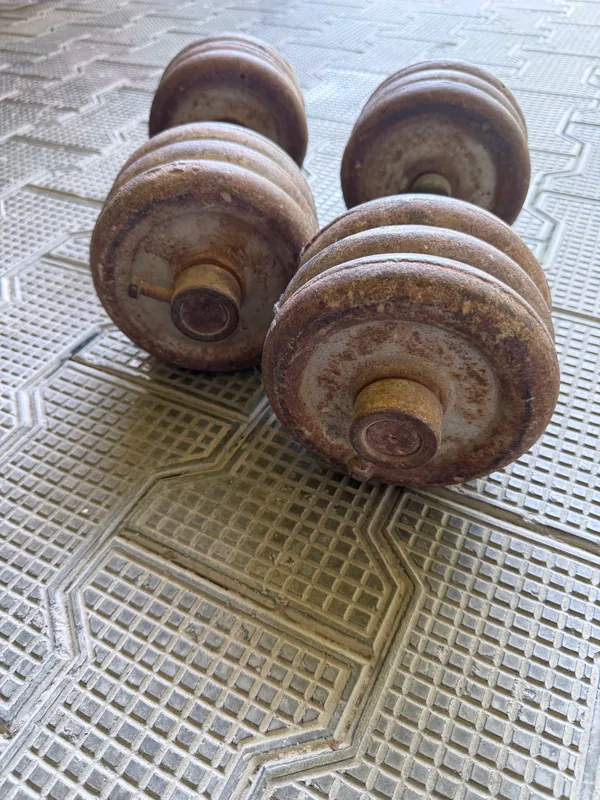 SSSR KIE ajratiladigan gantellar 12.5 kg ×2 2 SSSR KIE ajratiladigan gantellar 12.5 kg ×2 2