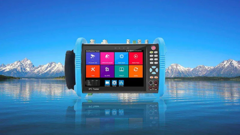 Тестер камер видеонаблюдения IPC-100 Plus для IP и аналог kamera video — фото 1