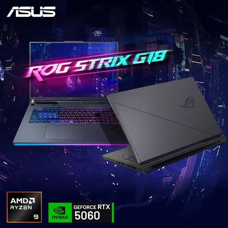 Asus ROG G18 G814 R9-9955HX,16GB, 1TB, RTX5060 2 года Гарантия Nout.uz