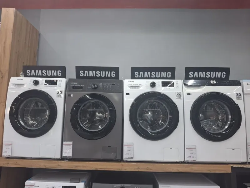 Samsung kir mashinalari 6kg dan 11 kg gacha bor.