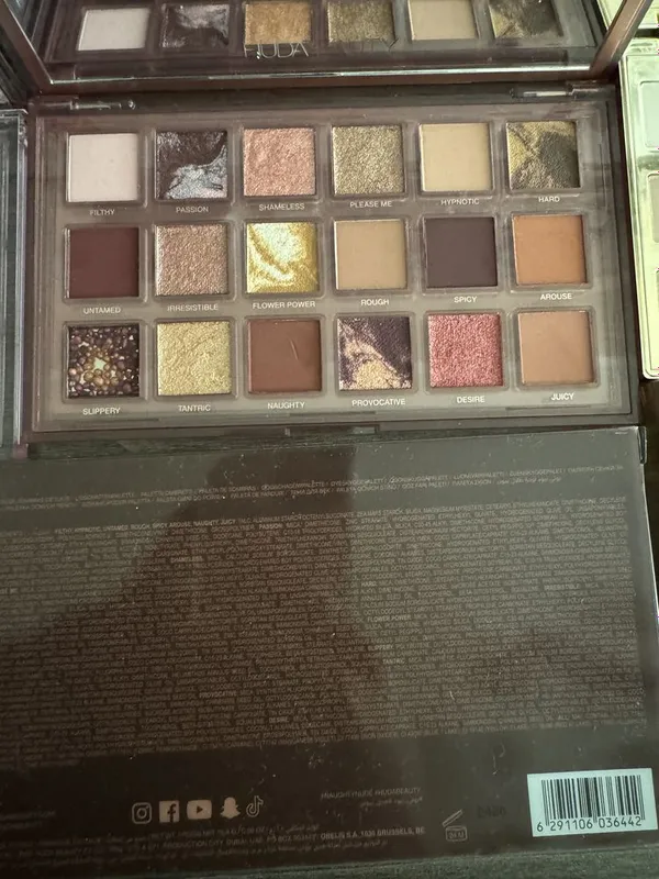 Палетки теней оригинал Huba beauty Anastasia Beverly Hills Tarte — фото 2