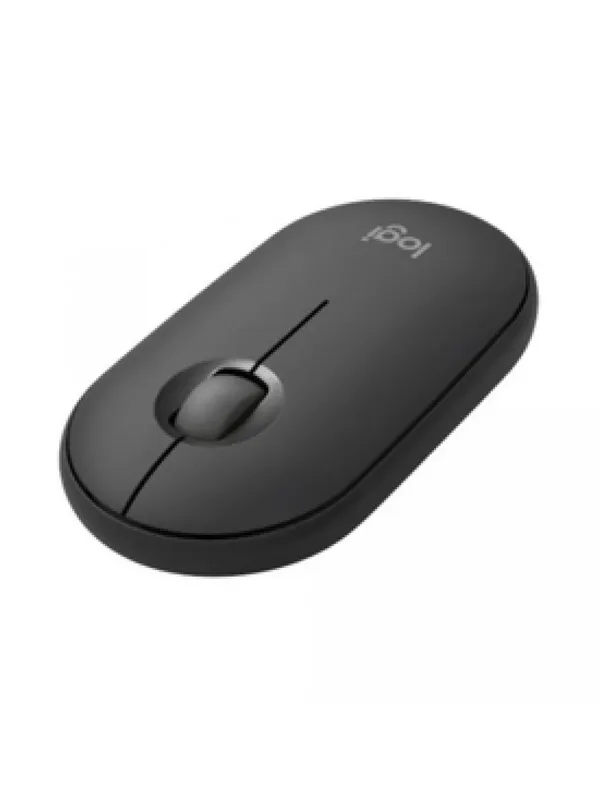 Logitech Pebble Mouse 2 M350s - бесшумная беспроводная мышь, черная — фото 5