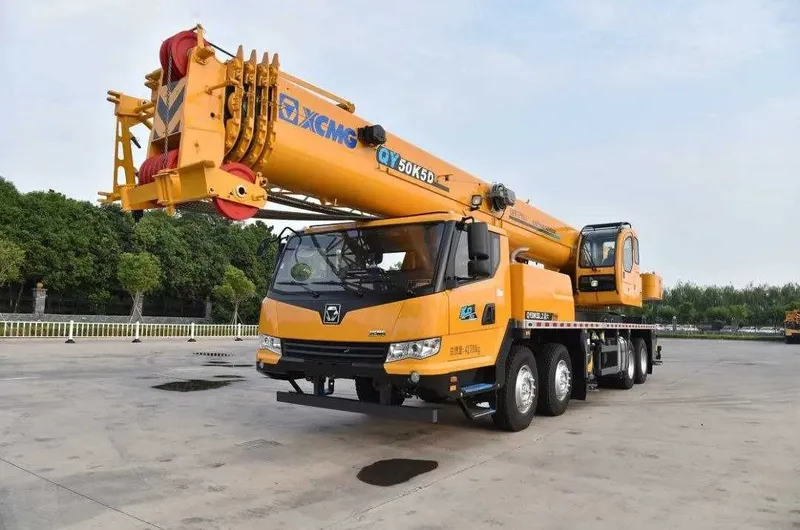 XCMG QY50K5C-3 гидравлический автомобильный крана 50 тон. — фото 5