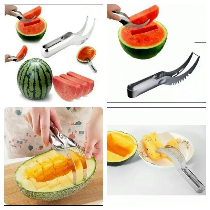 Slicer Slayser qovun va tarvuz kesish uchun pichoq-qisqich! 1
