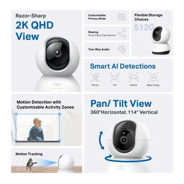 Wi fi камера Tp-Link Tapo C222
