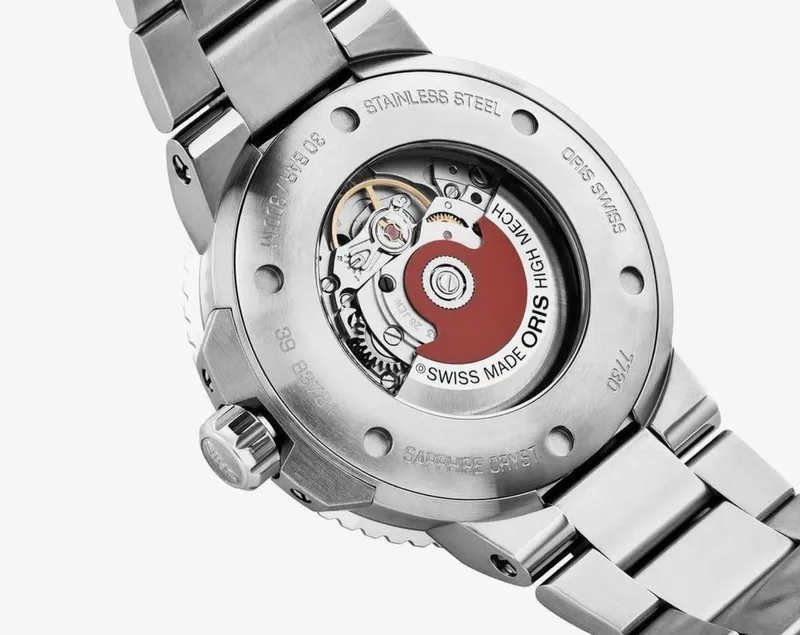 Швейцарские дайверские часы ORIS Aquis, механика — фото 4
