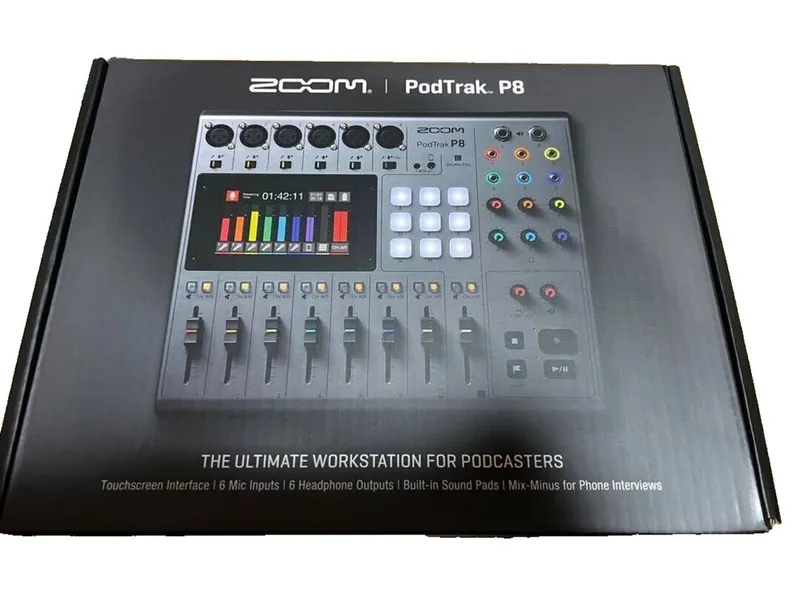 Zoom PodTrak P8 recorder 1 Zoom PodTrak P8 recorder 1