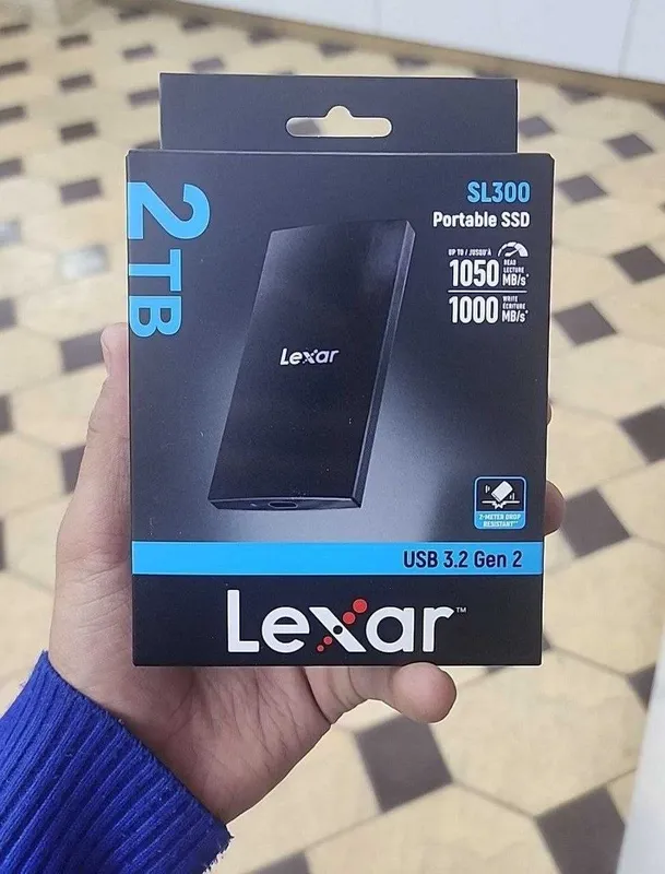 Портативный SSD Lexar SL300 1TB / 2TB 1050mb/s new