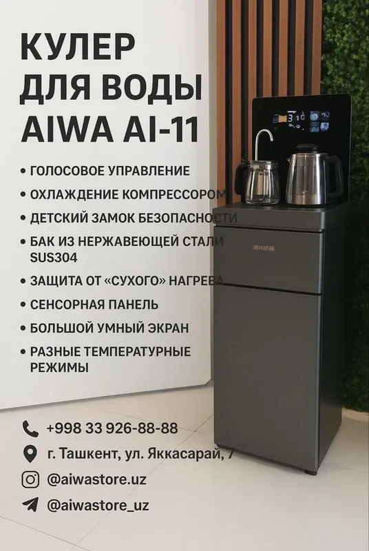 Кулер Aiwa японское качество с голосовым управлением на русском языке — фото 2