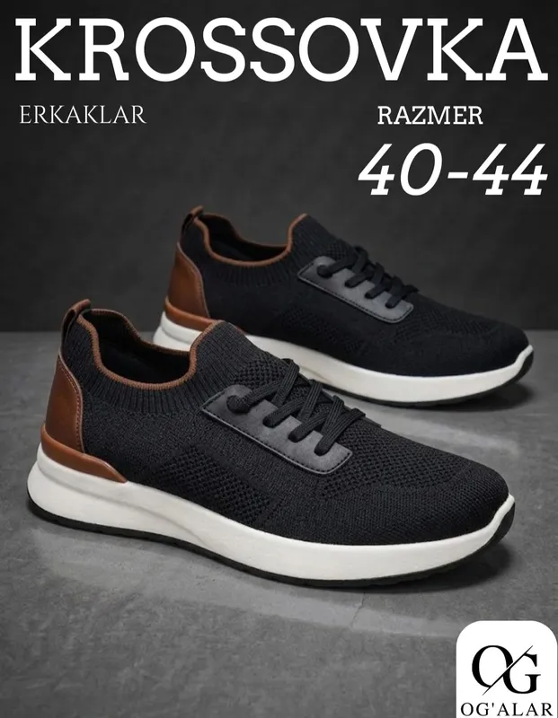Erkaklar poyabzali bahor yoz kuz mavsumi uchun