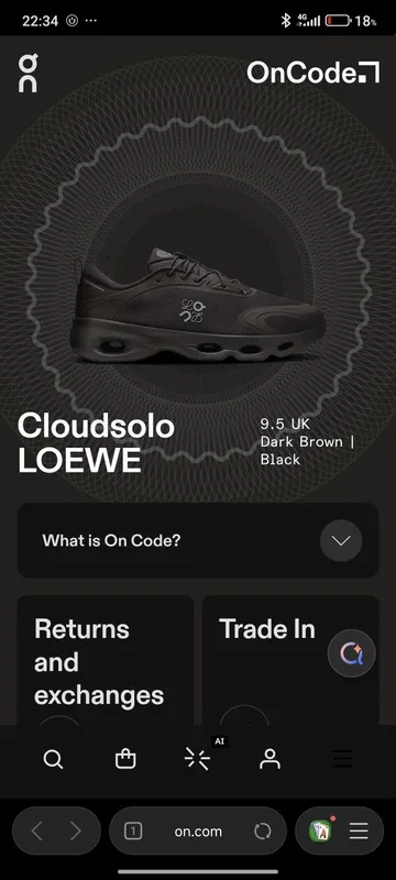 Cloudsolo LOEWE LOEWE tomonidan ishlab chiqilgan × — фото 3