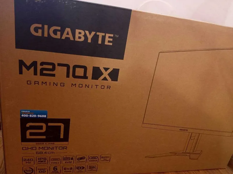 Продам монитор Gigabyte M27Q X 27"(240 Гц, 2K)/IPS/KVM/Speaker/SmartOD — фото 2