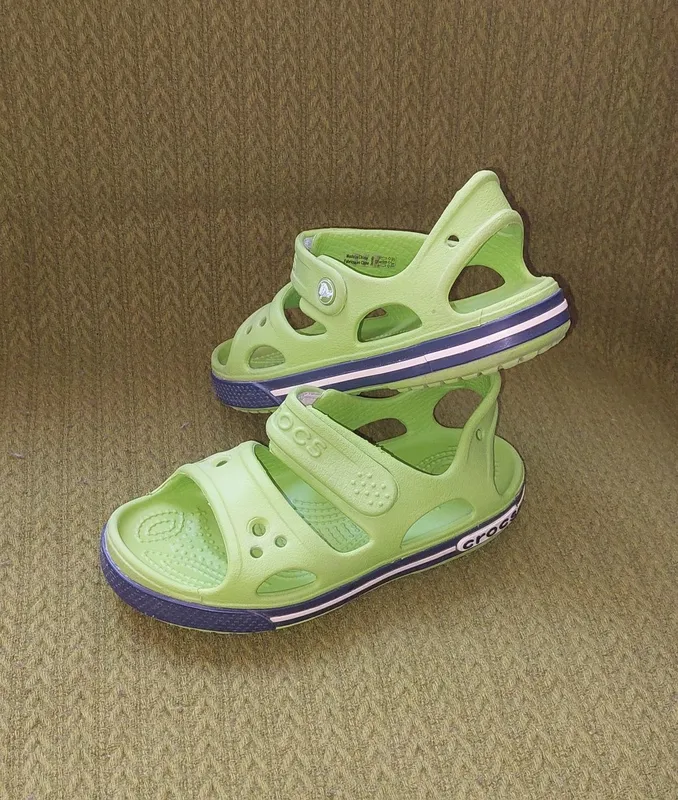 Crocs. Модель сандалии. Разм. 12. Длина по "стельке" 18,5 см. — фото 3