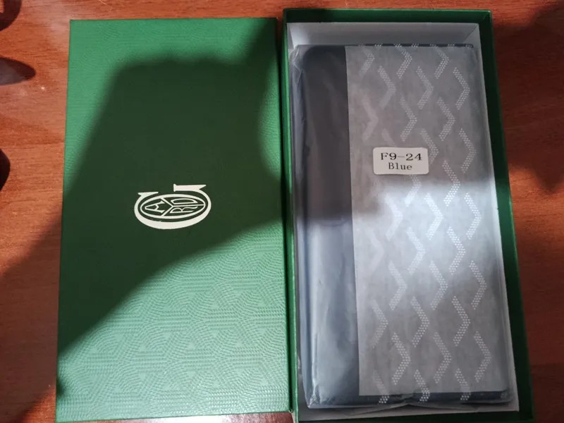 Кошелек Goyard, синего цвета