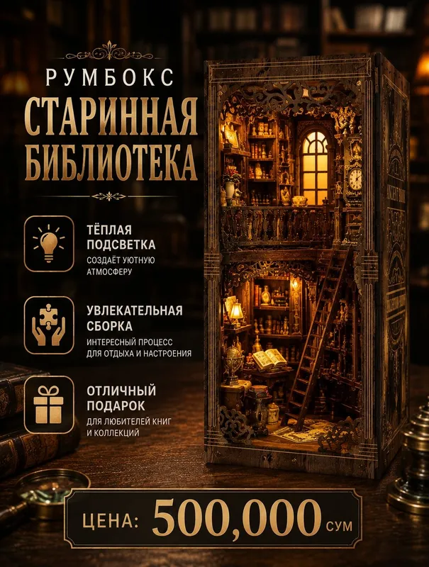 Румбокс для книжной полки сборка из дерева