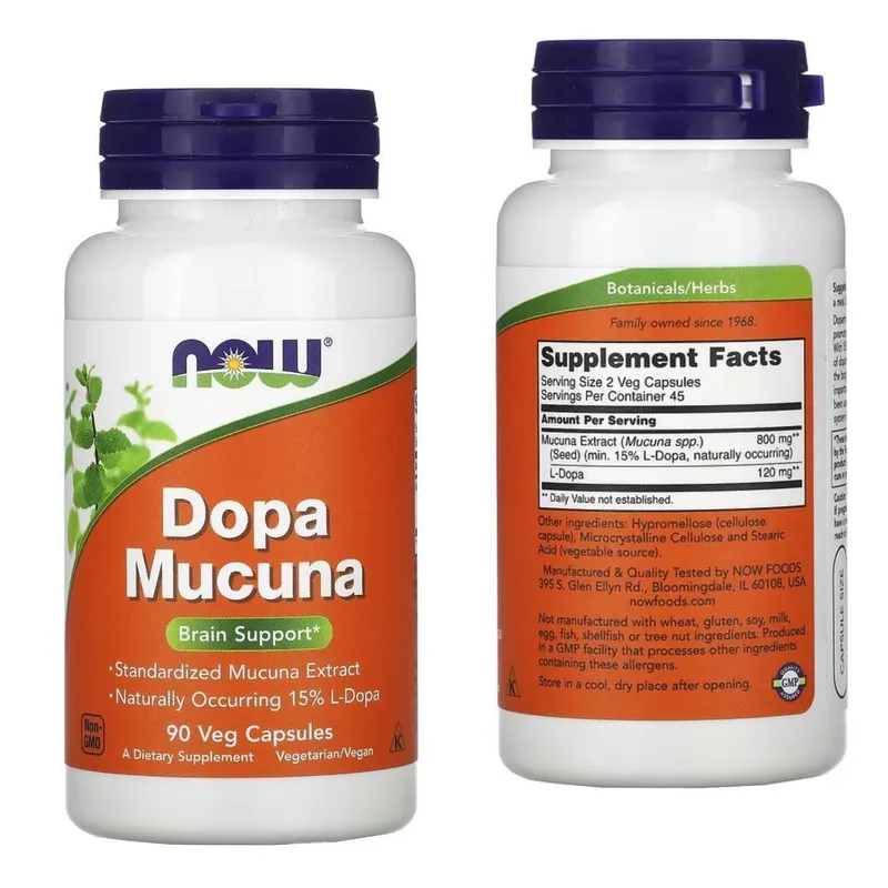 Dopa Mucuna от now. Допа Мукуна.90 капсул 2 Dopa Mucuna от now. Допа Мукуна.90 капсул 2