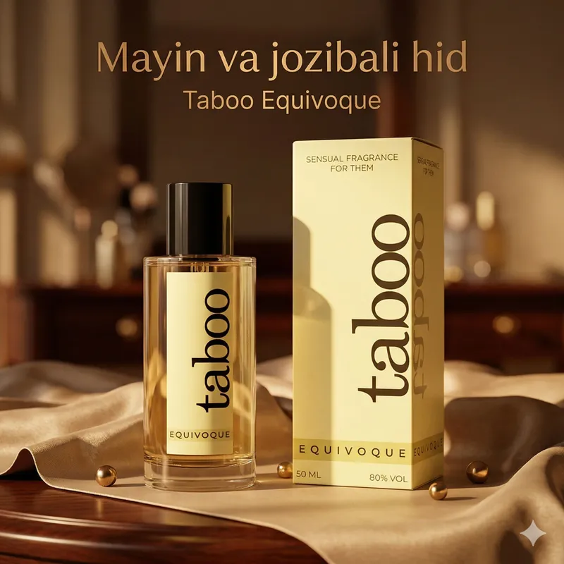 Taboo Equivoque atiri | Ayollar uchun nafis hid 2 Taboo Equivoque atiri | Ayollar uchun nafis hid 2