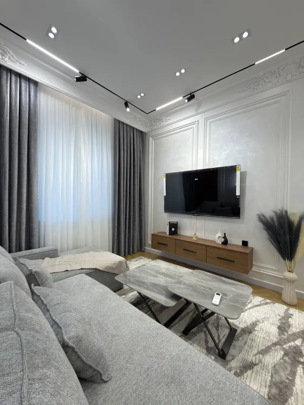 2-комнатная квартира в ЖК Sayram Avenue, 59 м², с ремонтом — фото 2