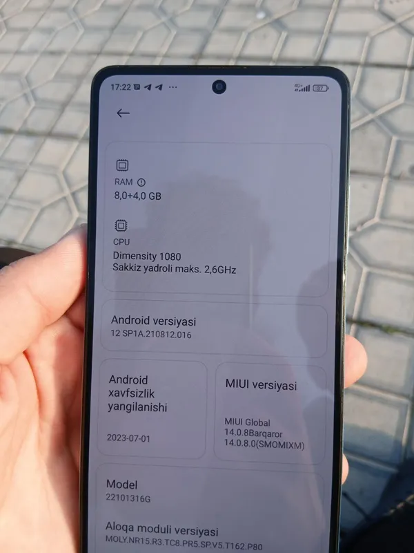 XIAOMI REDMI NOTE 12 PRO 5G 1