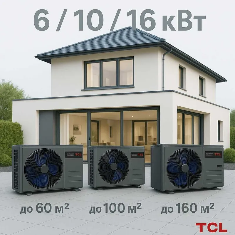 Тепловые насосы TCL 6/10/16 кВт