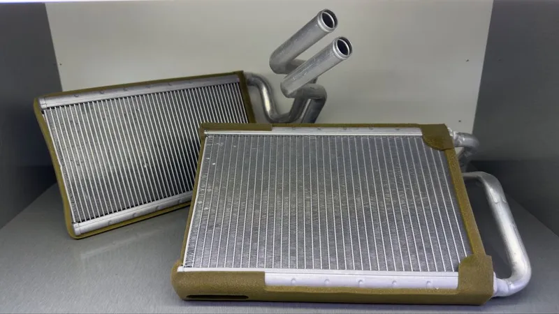 Radiator pechka Hyundai Kia. Радиатор печки для Hyundai Kia Sonata K5 1