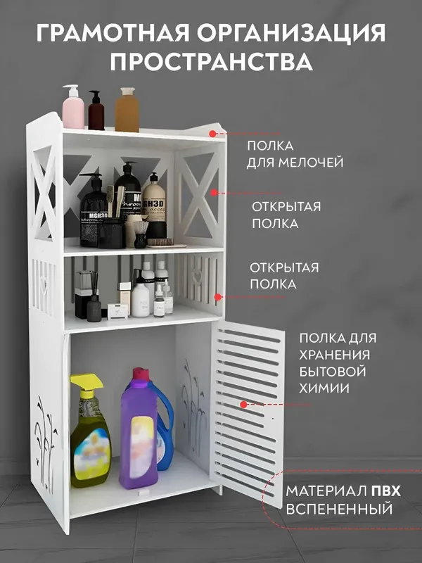 пвх шкаф для ванна — фото 3