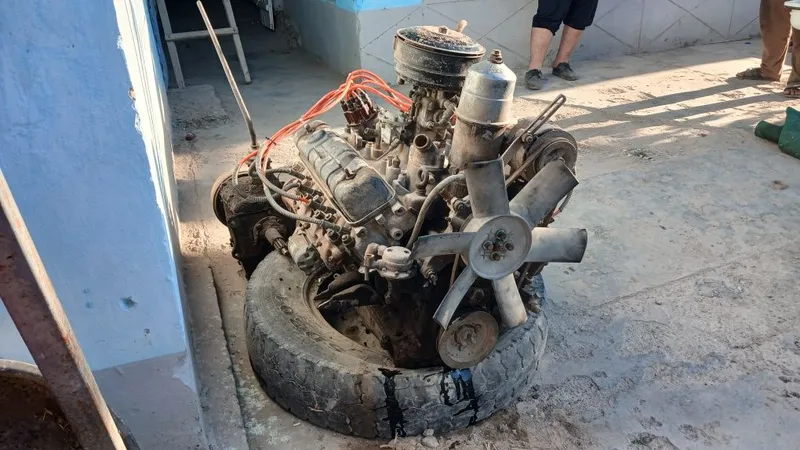 Gaz 53 motor korobka 1 Gaz 53 motor korobka 1