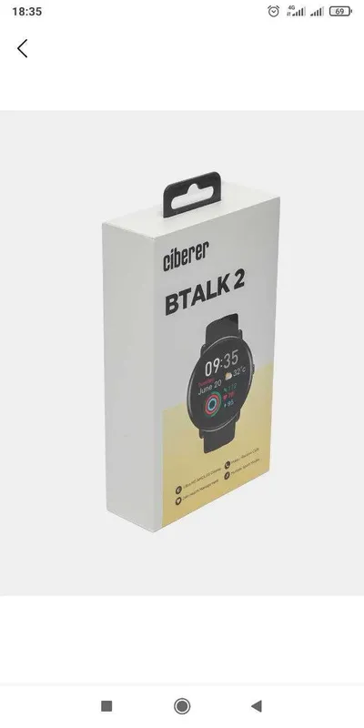Спортивные часы Ciberer BTalk 2, Amoled-дисплей Ultra HD — фото 3