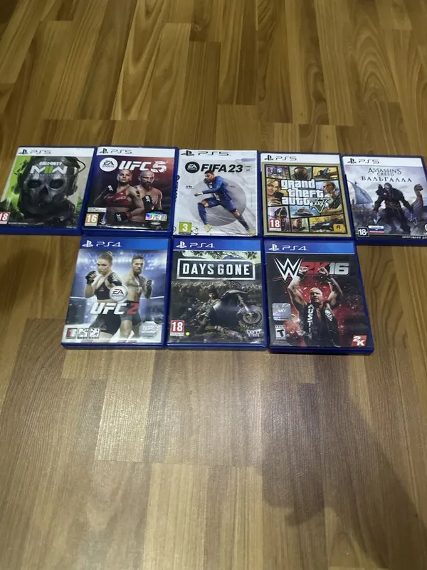 Диски PlayStation 4 и PlayStation 5 обмен