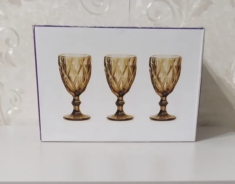 Стеклянные бакалы