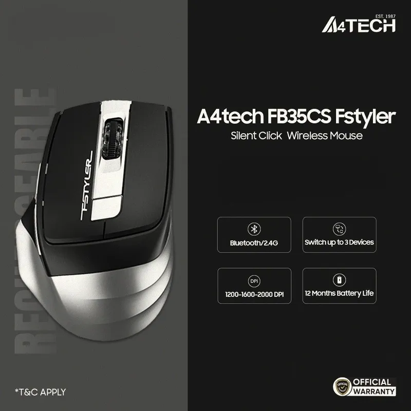 A4tech fb35cs silent Беспроводная мышка/мышь