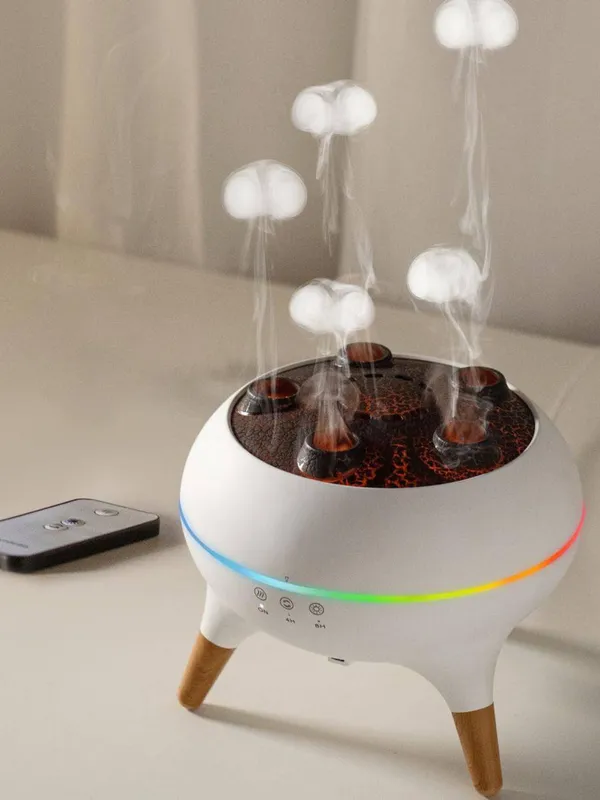 5-in-1 aroma diffuzor havo namlagich va yoritgich — фото 2