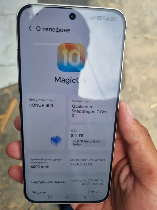 Smartphone Honor 400 8/256 2 Smartphone Honor 400 8/256 2