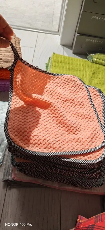 Optom “Yumshoq mikrofiber sochiqlar – tozalash uchun ideal!” “Rangli — фото 3