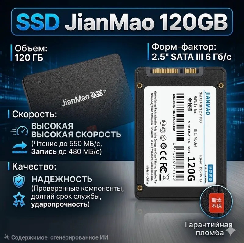 SSD 120 gb