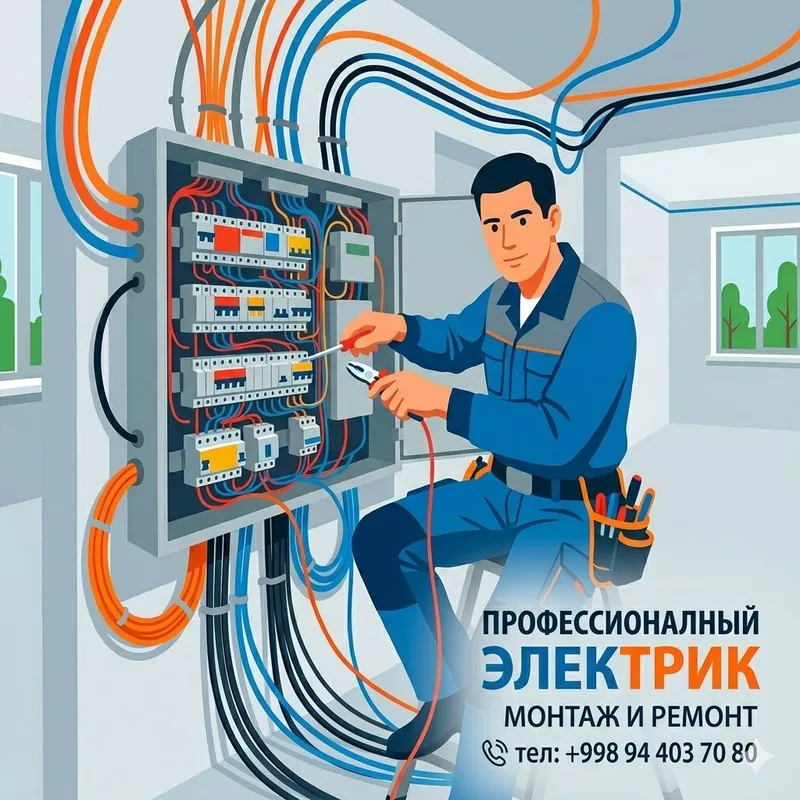 Профессиональный Электрик — Качественно и Надежно!
