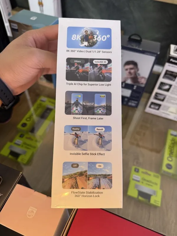 Insta 360 X5 8K 360 action cam 4 Insta 360 X5 8K 360 action cam 4