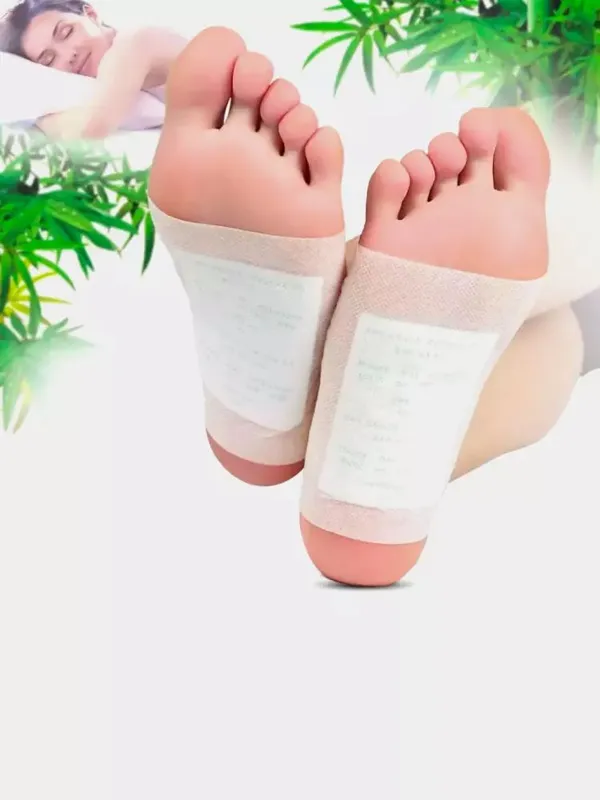 Oyoqlar uchun Kinoki plastirlari, 10 dona — фото 1