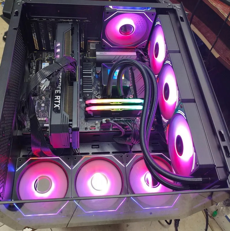 Кес i5 14600kf, 32gb ddr5, ssd 1tb, rtx 3070ti , 1000w Gold blok 4