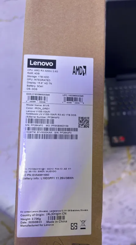 ноутбук Lenovo V155-15API для работы и учебы 4