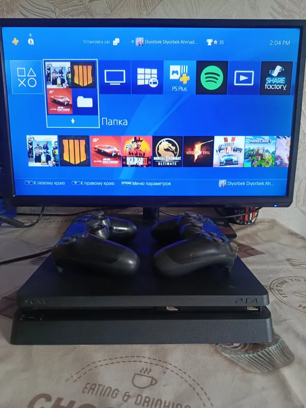 Ps4 slim 1TB HDR +игры +гарантия — фото 3 Ps4 slim 1TB HDR +игры +гарантия — фото 3