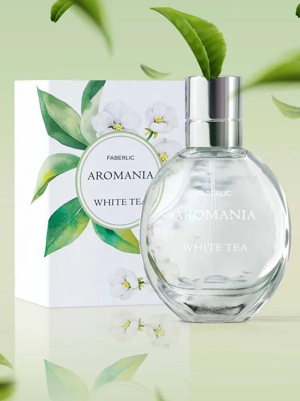 Туалетная вода для женщин Aromania White tea. 1