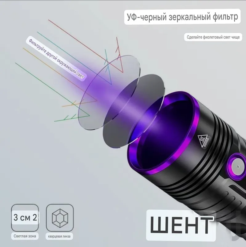 UV 365 100w akkumulyatorli fonarik 3 UV 365 100w akkumulyatorli fonarik 3
