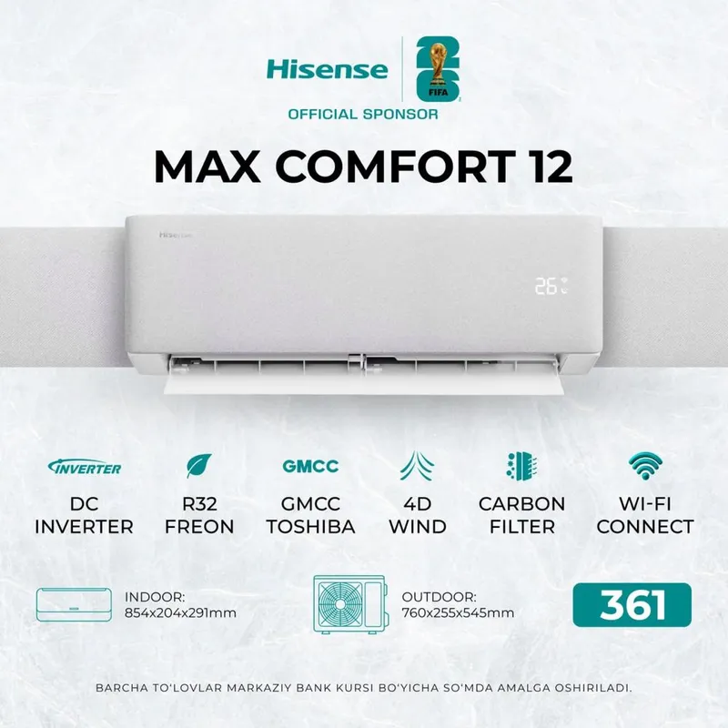 Кондиционер Hisense 12