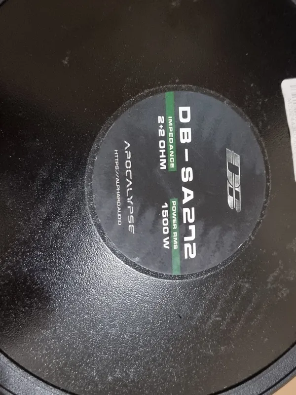 Apocalypse DB-SA272 12" D2 3 Apocalypse DB-SA272 12" D2 3