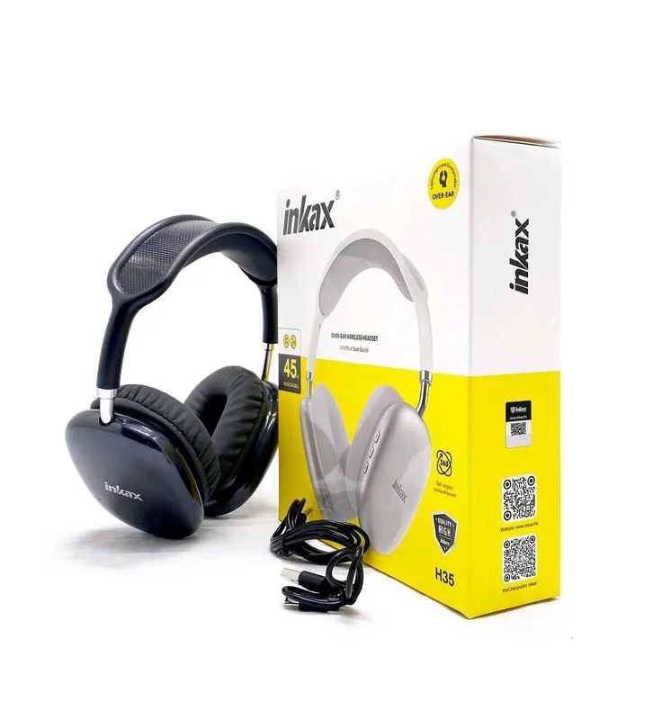 Naushnik Bluetooth Inkax H35 Silver — фото 1
